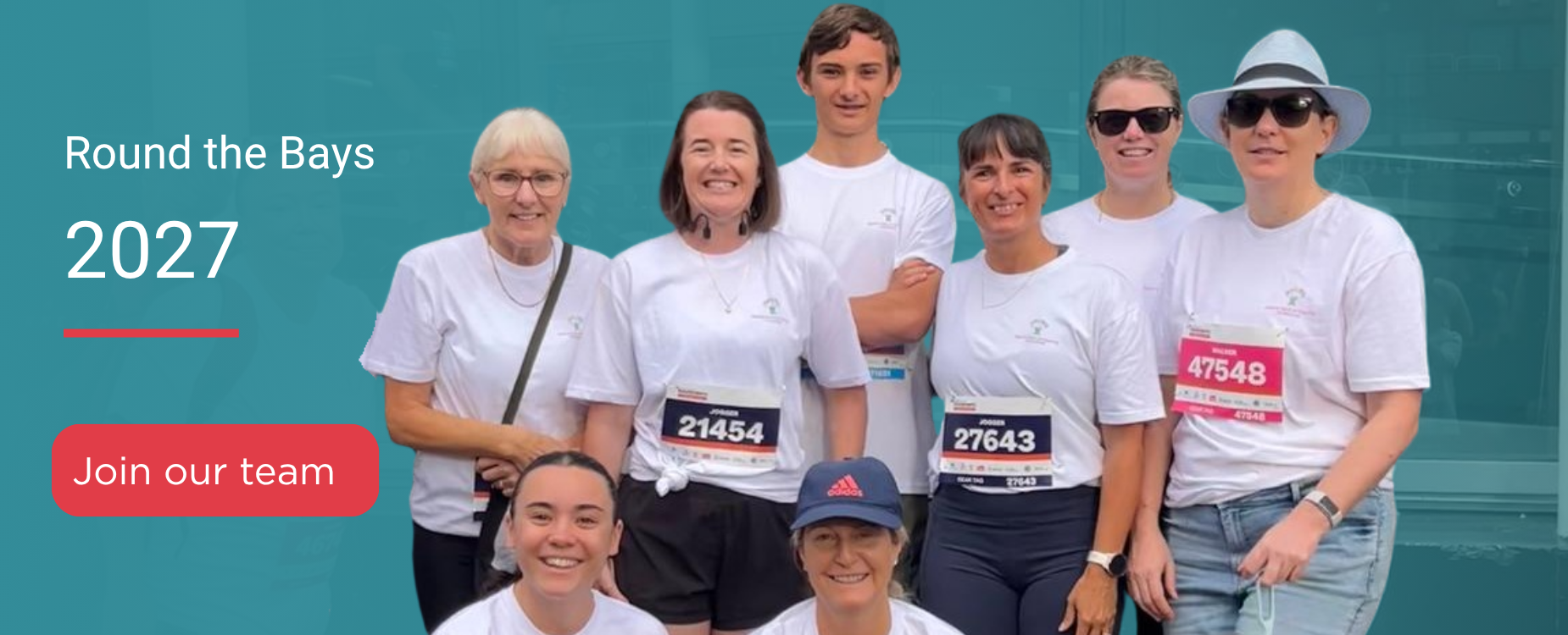 Round the Bays Auckland team